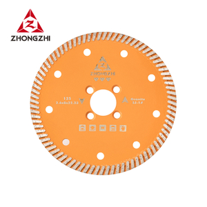 6 Inch Turbo Diamond Dry Cutting Saw Blade untuk Granit